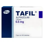 Tafil Alprazolam  0.50 mg 90 Tabs (Xanax)