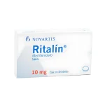 Ritalin Methylphenidate 10 mg 30 Tabs