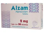 Alzam Alprazolam 2 mg 30 tabs
