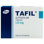 Tafil Alprazolam  1 mg 30 Tabs (Xanax )