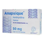 Elavil Anapsique Amitriptyline 50 mg 20 tabs