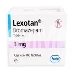 Lexotan  Bromazepam 3 mg 100 Tabs.