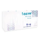 Lozam  Lorazepam  2 mg 80 tabs
