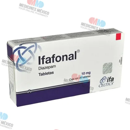 Ifafonal Diazepam 10 mg 20 tabs