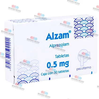Alzam Alprazolam 0.50 MG 30 TABS