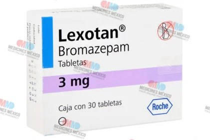 Lexotan  Bromazepam 3 mg 30 Tabs.