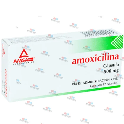 Amoxil Amoxicillin Generic 500 mg 12 Caps