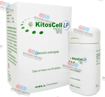 Pirfenidone Kitoscell LP  600 mg 90 Tabs