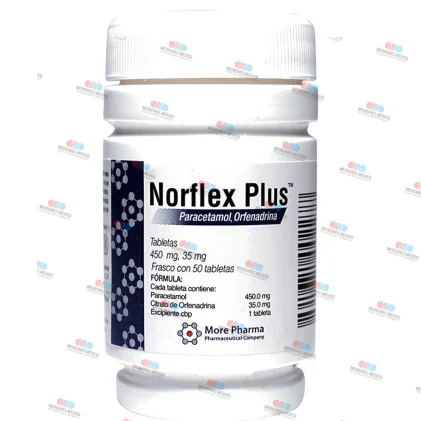 Norflex Plus Orphenadrine 50 tabs