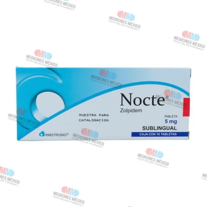 NOCTE SUBLINGUAL 5MG (C) 10 TAB