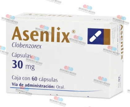 Asenlix Clobenzorex 30 mg 60 tabs
