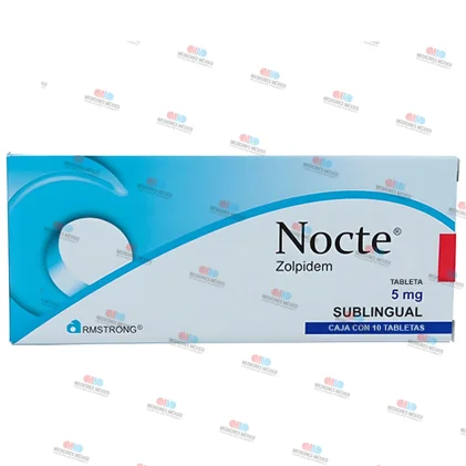 NOCTE SUBLINGUAL 5MG (C) 10 TAB