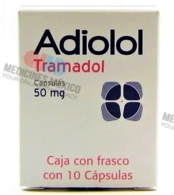 TRAMADOL ADIOLOL GENERIC 50MG 10 CAPS