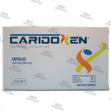 Carisoprodol Naproxen Generic 250 /200 mg 30 caps