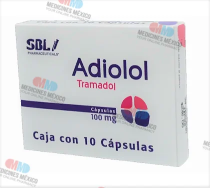 Tramadol Generic 100mg 30 caps ADIOLOL