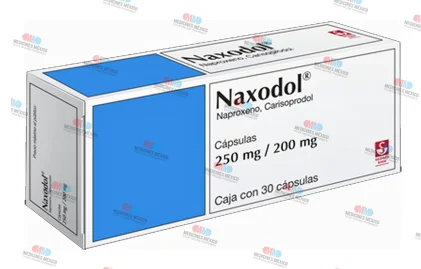 Naxodol  Carisoprodol Naproxen 250 mg 30 caps