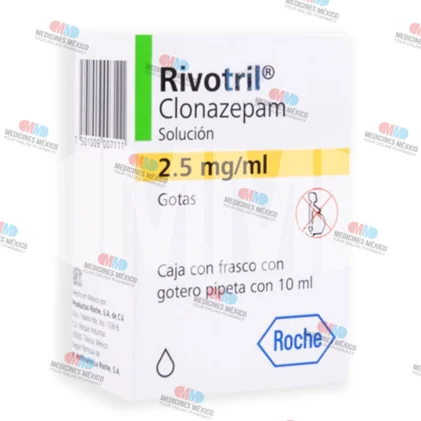 RIVOTRIL Clonazepam 10 ML SOLUTION